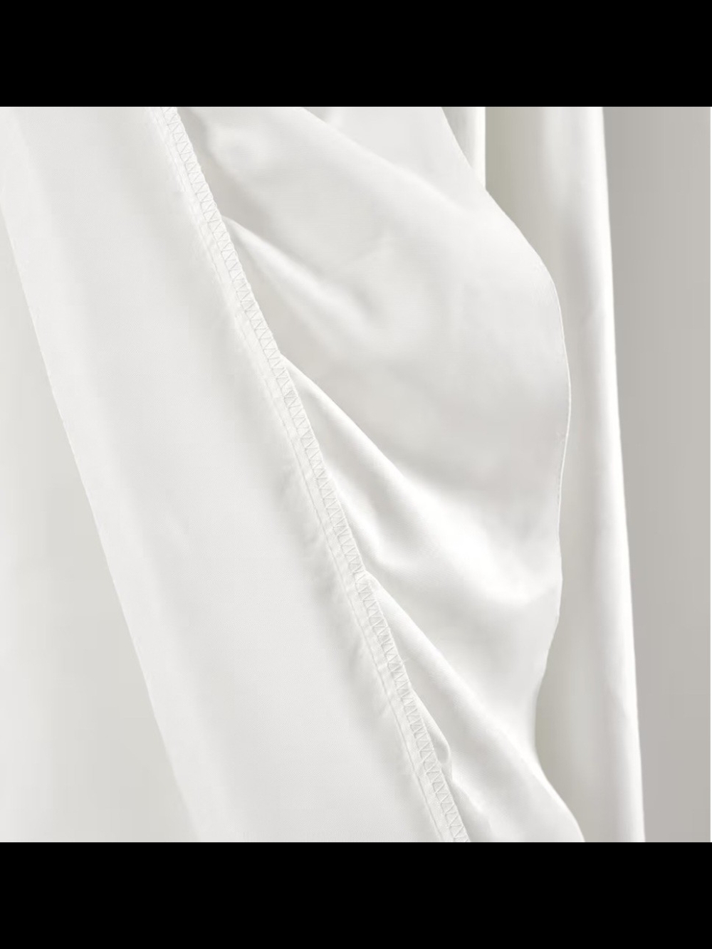 Lush Decor Reyna Ruffle Window Curtain Set, Pair, 54" W x 84" L - 3 Pairs avail. - Picture 5 of 7